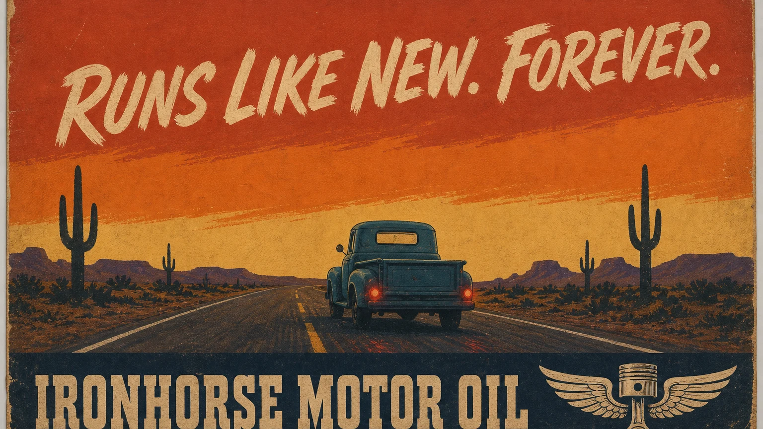 Four Hundred Miles, poster
